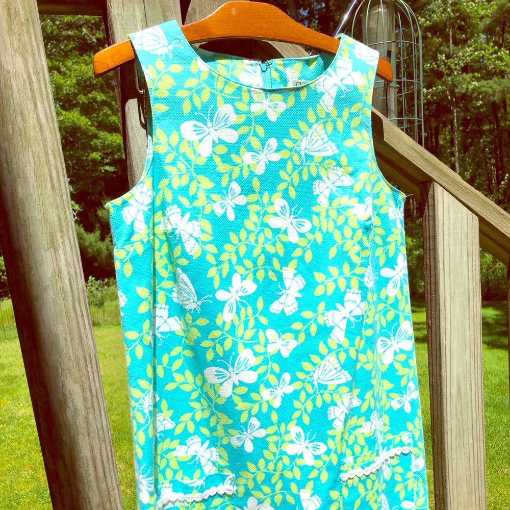 Vintage White Label Lilly Pulitzer shift dress